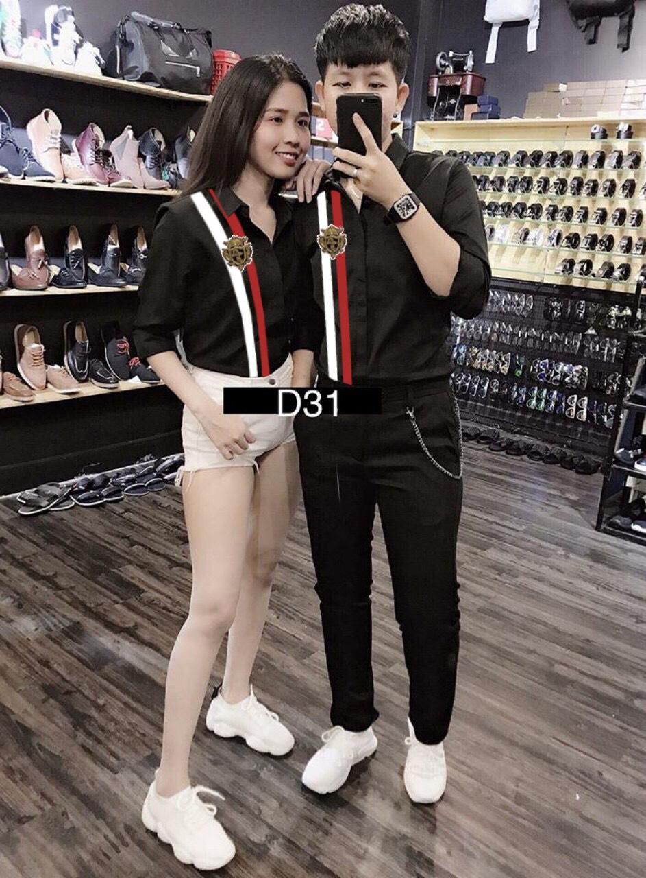 Siêu hot áo somi cặp đôi cao cấp món quà vô giá dành tặng riêng cho giới trẻbbb68