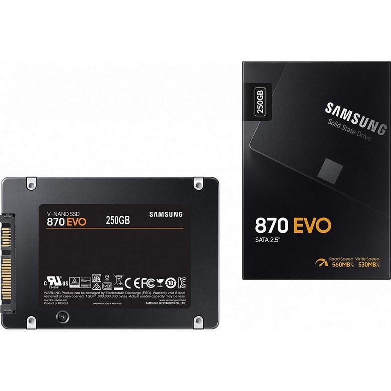 Ổ Cứng Gắn Trong SSD Samsung 870 Evo 250GB SATA III MZ