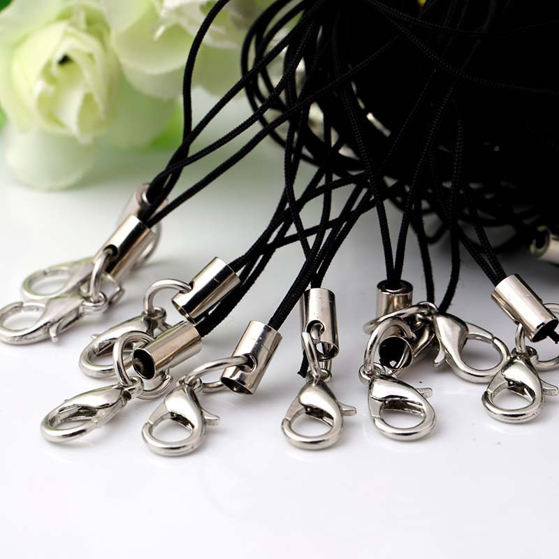 Dây móc càng cua tiện dụng treo chìa khóa túi xách điện thoại thủ công thú bông móc len charm hạt quà tặng