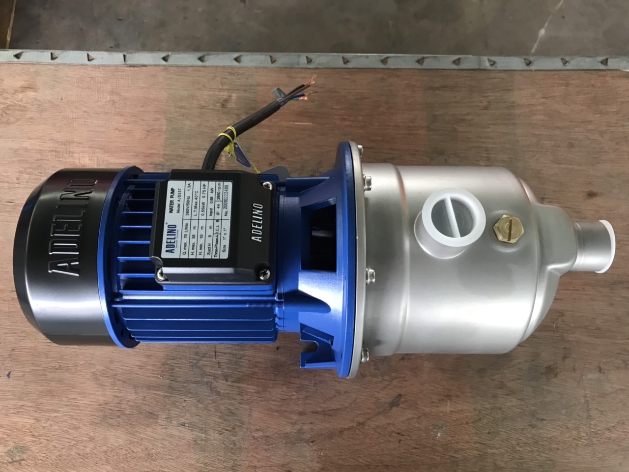Máy bơm ly tâm 550w nhập khẩu chính hãng - công nghệ đức nhập khẩu - ajs55-ajs55t