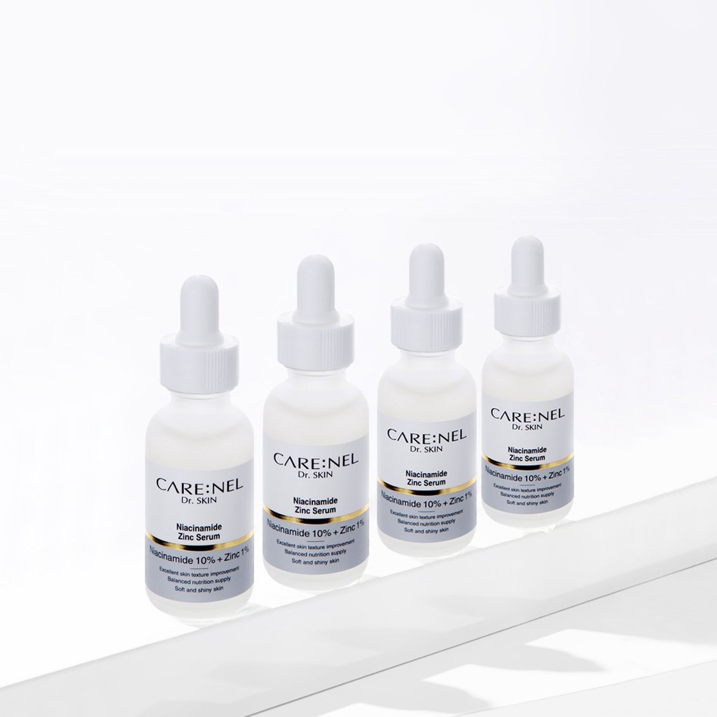 Tinh Chất Dưỡng Trắng Da Ngừa Thâm Nám Carenel Niacinamide Zinc Serum 30ml