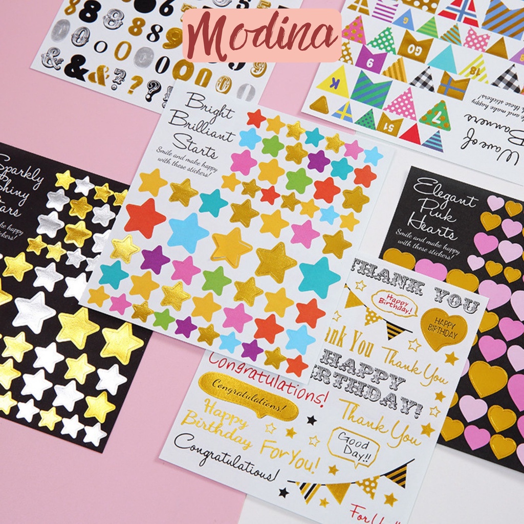 Sticker trang trí sổ cute, sticker dán sổ trang trí sổ tay, planer, phụ kiện quà tặng