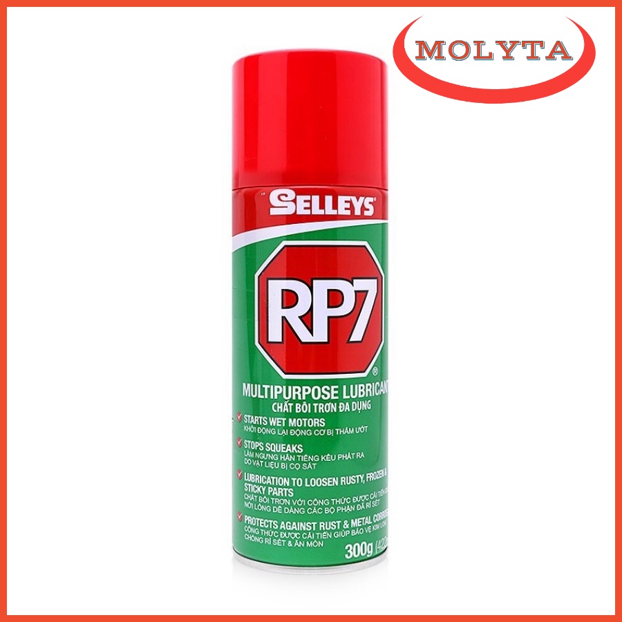 Dầu chống rỉ sét phá sét đa năng RP7 300g thương hiệu Selleys