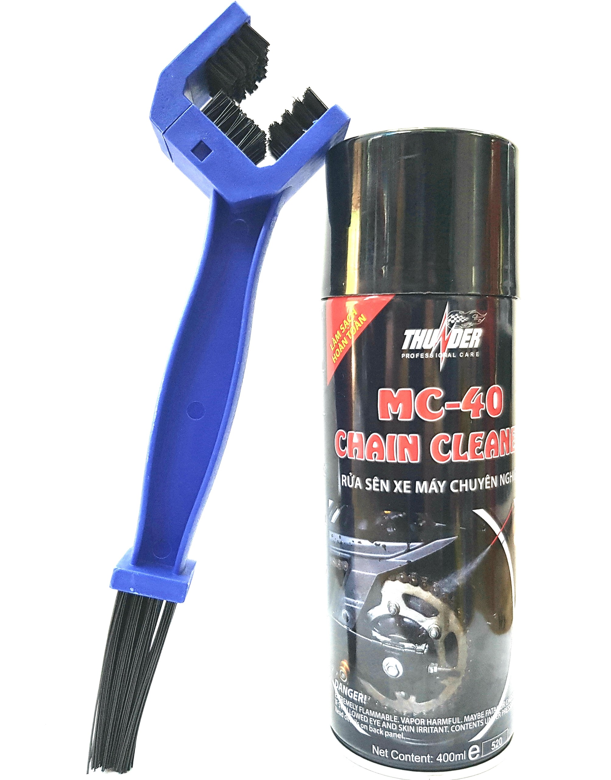 Combo Làm sạch sên Thunder MC40 và Bàn chải