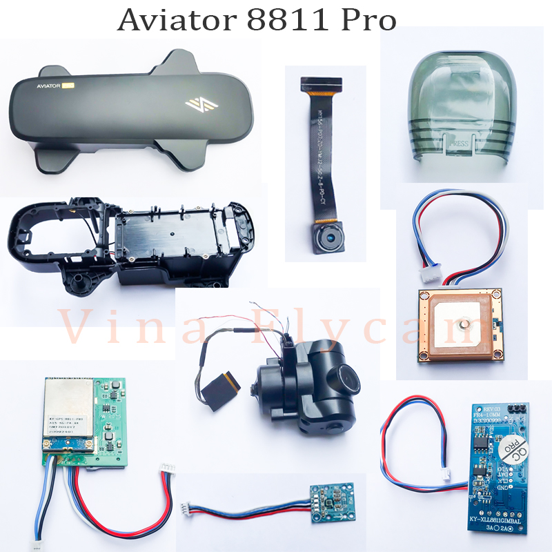 Flycam Aviator 8811 Pro, Linh kiện zin, Chính hãng 100%
