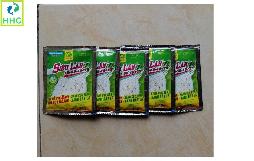 5 GÓI PHÂN BÓN SIÊU LÂN 10-55-10+ TE