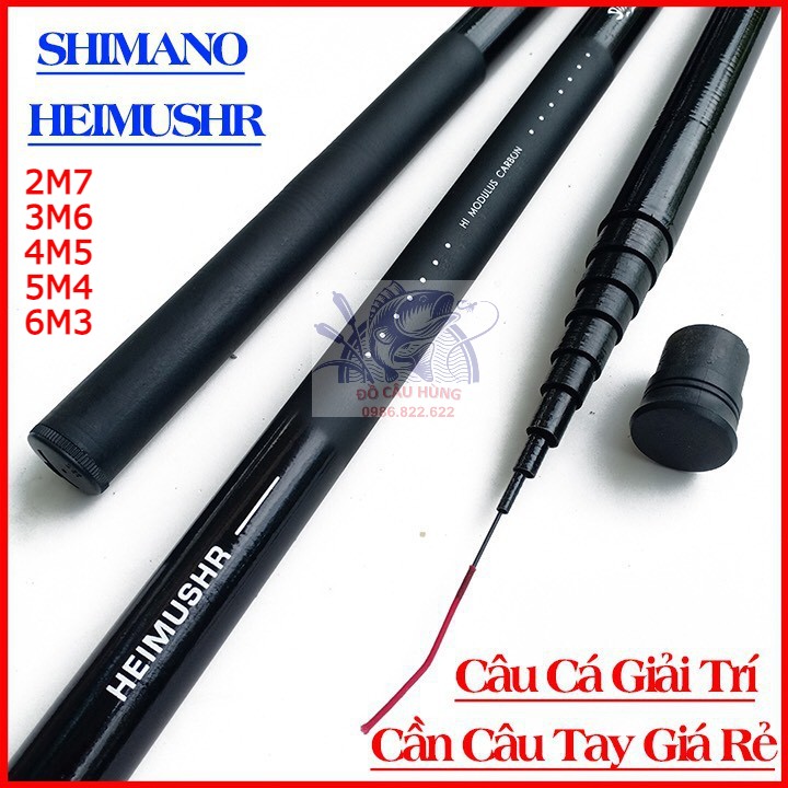 [SALE] CẦN CÂU TAY SHIMANO - DAIWA 3H, HÀNG CHẤT LƯỢNG, MẪU MÃ ĐẸP. CẦN ĐƠN. ĐỒ CÂU HÙNG