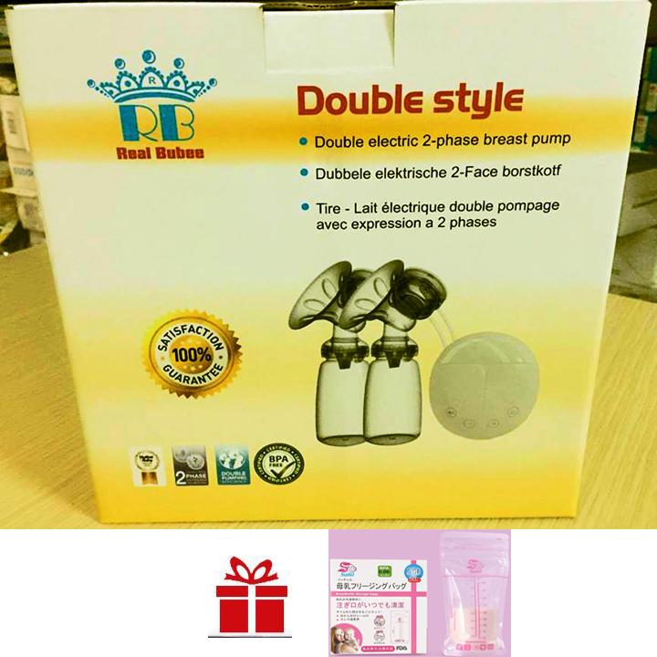 Máy hút sữa real bubee anh quốc - tặng ngay 20 túi sữa