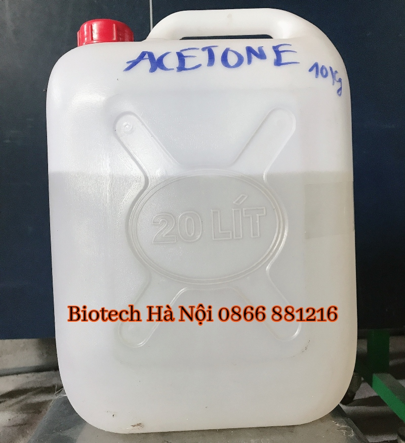 Dung môi acetone chất tẩy keo, nhựa composite và ngành sơn {Trọng lượng 1lit}