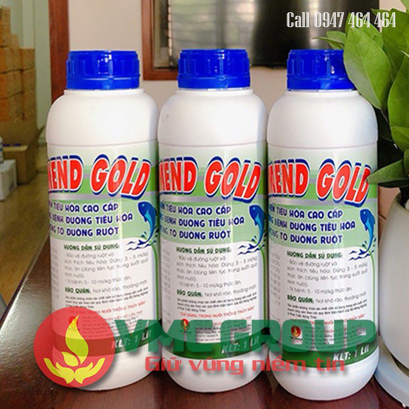 1 LÍT VMC NUTRIMEND GOLD - MEN TIÊU HÓA CAO CẤP GIÀNH CHO TÔM CÁ