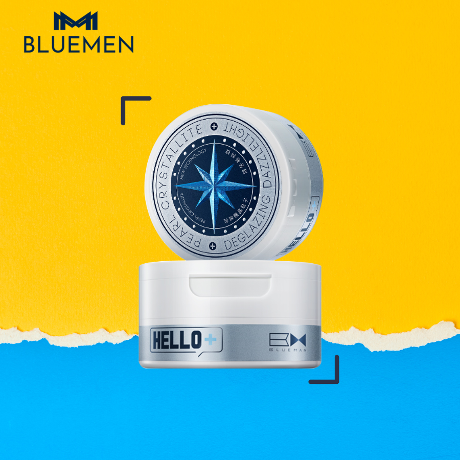 Bột đánh răng ngọc trai blueman cải thiện trắng sáng thơm miệng 50g