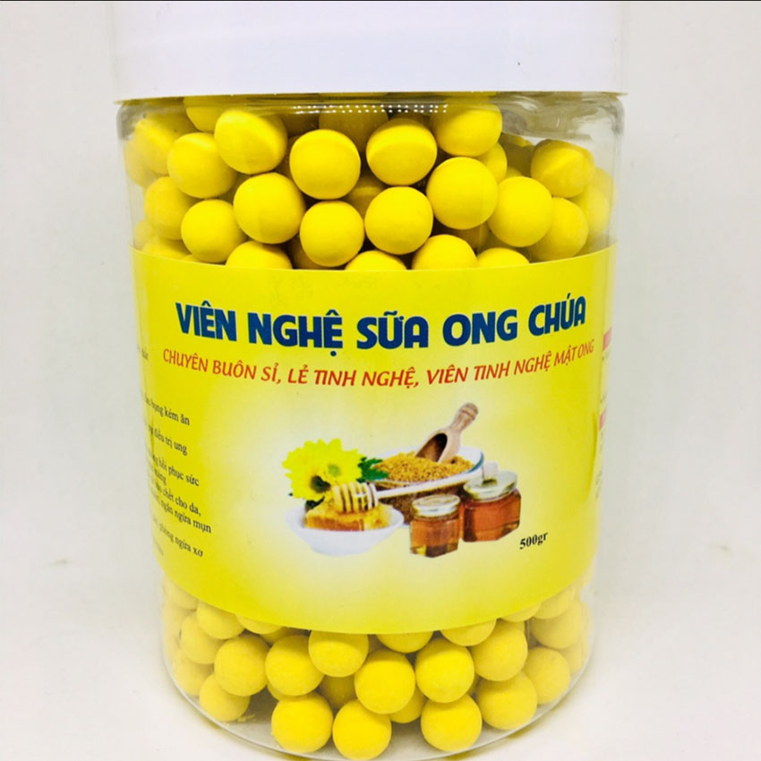 Viên Nghệ Sữa Mật Ong Chúa ( Hộp 500gram )