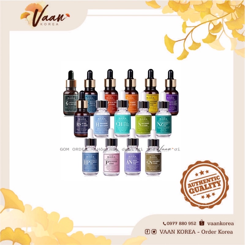 Tinh chất cos de baha serum