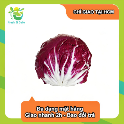 [Delivery to Hcm Only] Radicchio Lettuce - 500g (Wholesale)