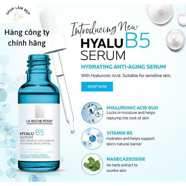 Serum La RochePosay Hyalu B5 tái tạo phục hồi da 30ml