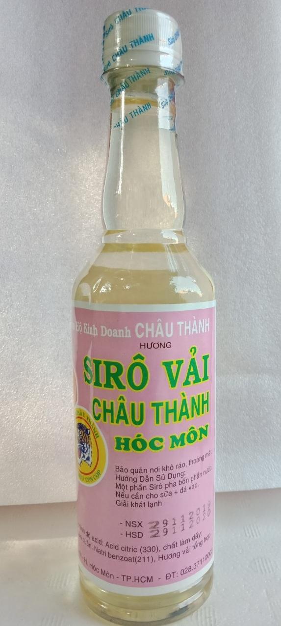 [HCM]Si Rô Hương Trái Cây Hương Vải 400ml