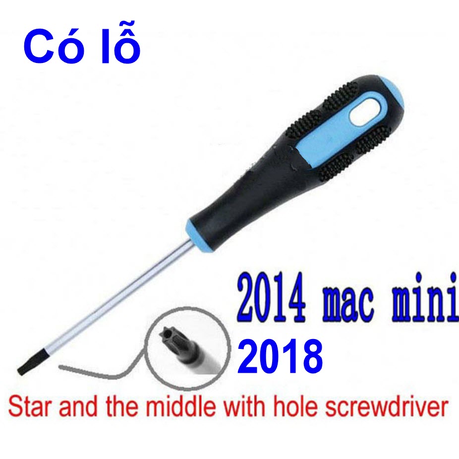 Tua vít tr6 torx có lỗ tiện dụng dành cho apple mac mini late 2014 - 2018