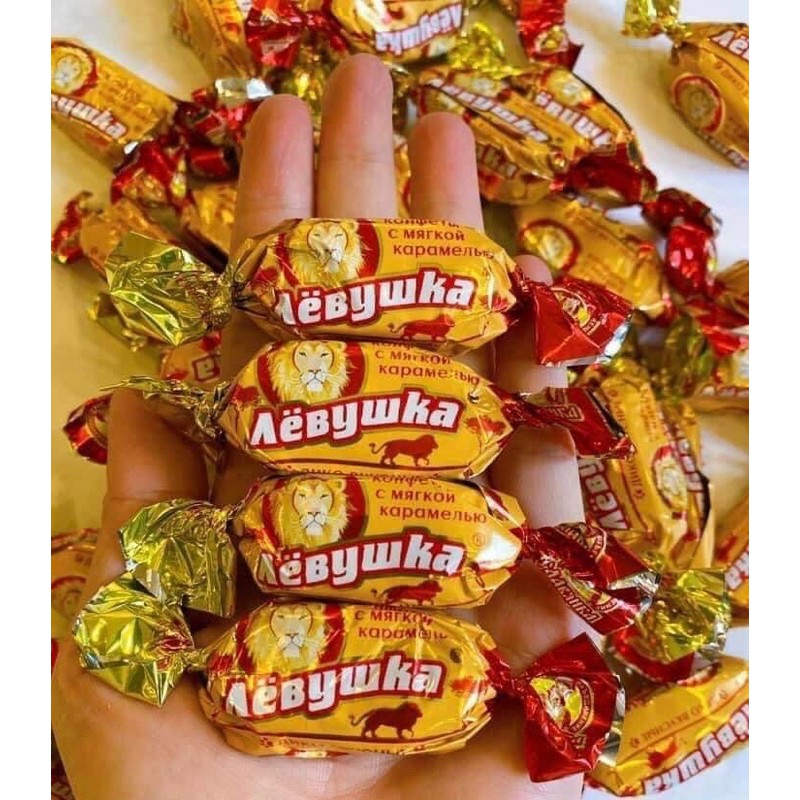 Kẹo socola mềm sư tử Lyovushka 500g của Nga