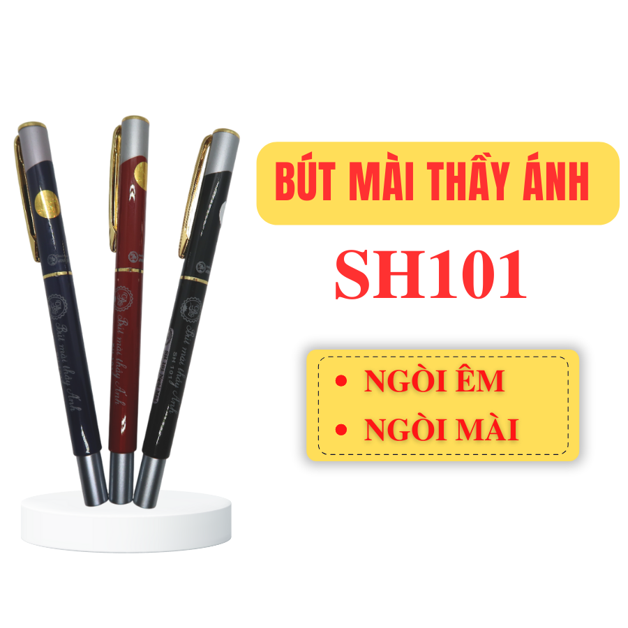 Master Anh's Sharpener Pen Sh101 Practices Beautiful, Bold and Basic Handwriting