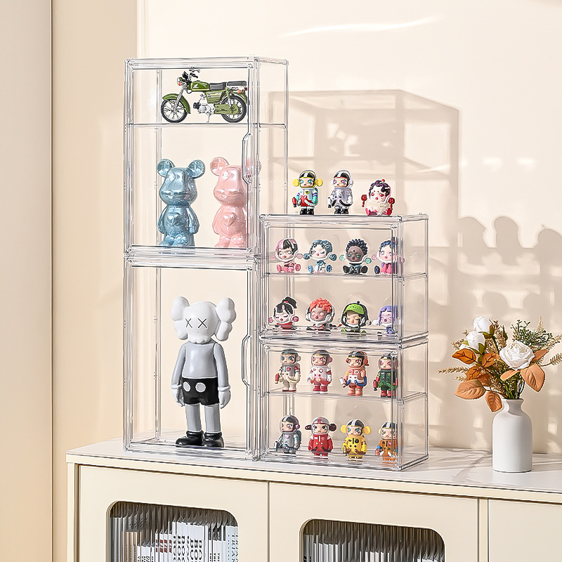 Tủ, Hộp Trưng Bày Trong Suốt Solemates Bảo Quản Mô Hình Lego,Sonny Angels, Popmart, Dimoo, Skullpand