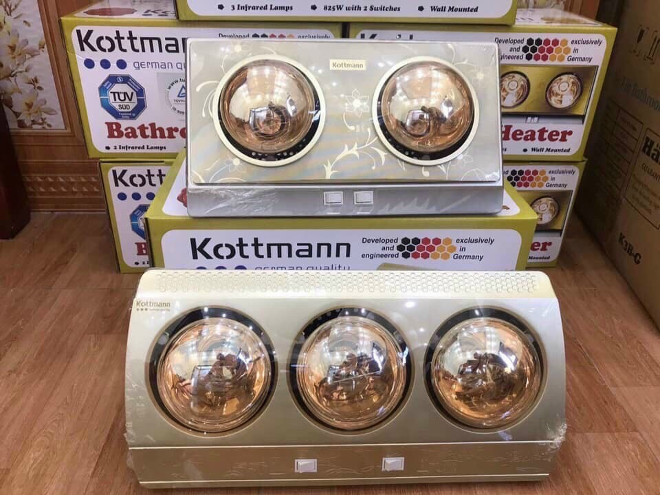 Đèn sưởi nhà tắm 3 bóng