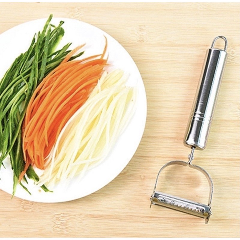 Dao bào inox 2 đầu.