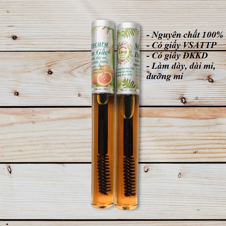 Chuốt mi dầu gấc dưỡng mi cong (macara dầu gấc) nguyên chất 100%