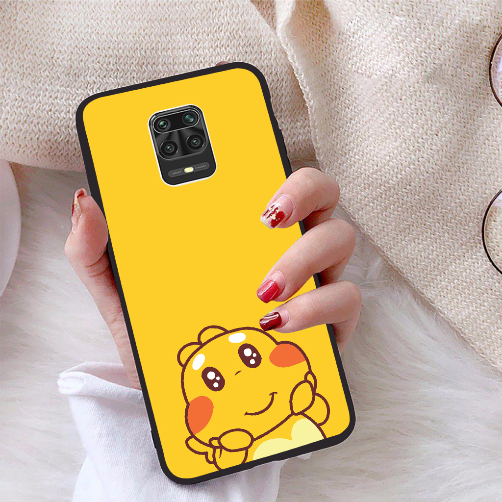 Ốp lưng xiaomi redmi note 9s viền dẻo tpu bst khủng long lai ong
