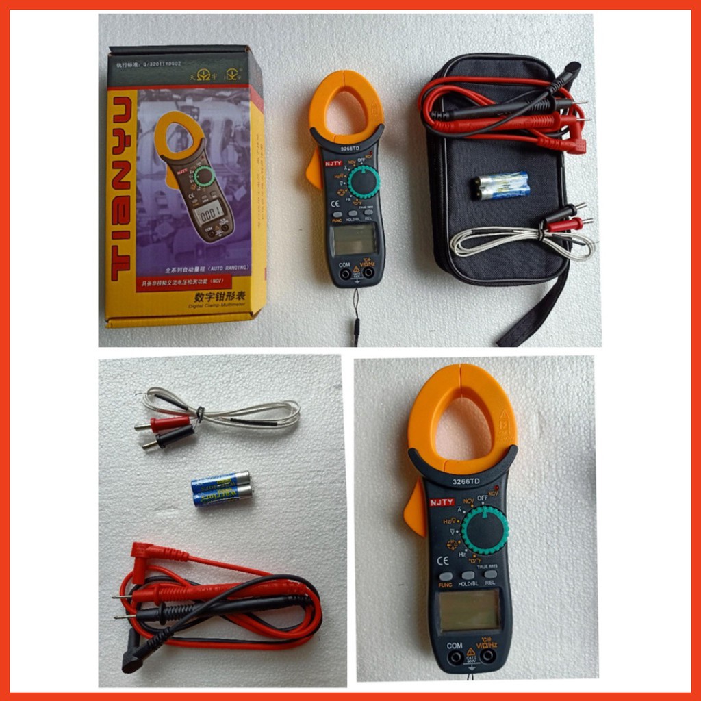 Đồng hồ ampe tianyu 3226td - ampe kìm tianyu 3226td