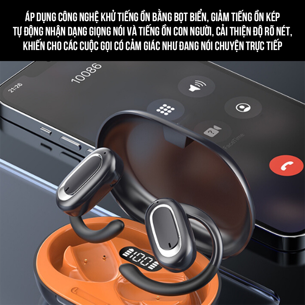 Tai nghe, tai nghe thể thao bluetooth, tai nghe bluetooth, tai nghe không dây,tai nghe 5.3 thể thao kết nối bluetooth