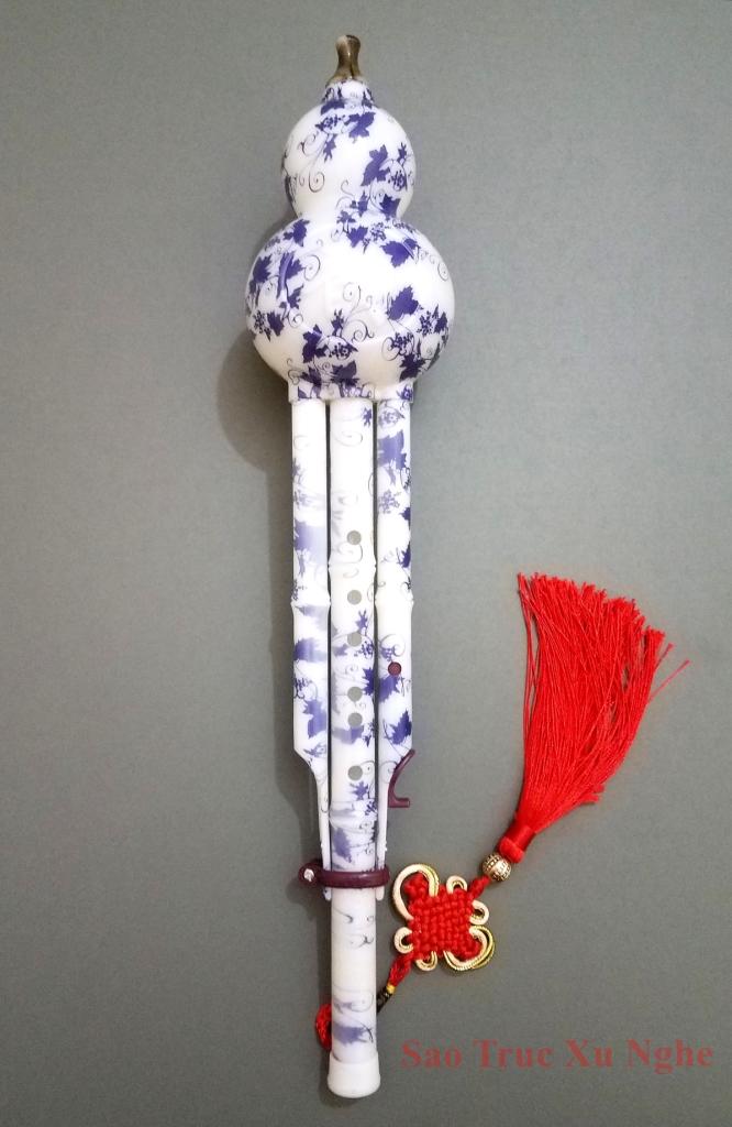 Sáo bầu màu trắng ngọc