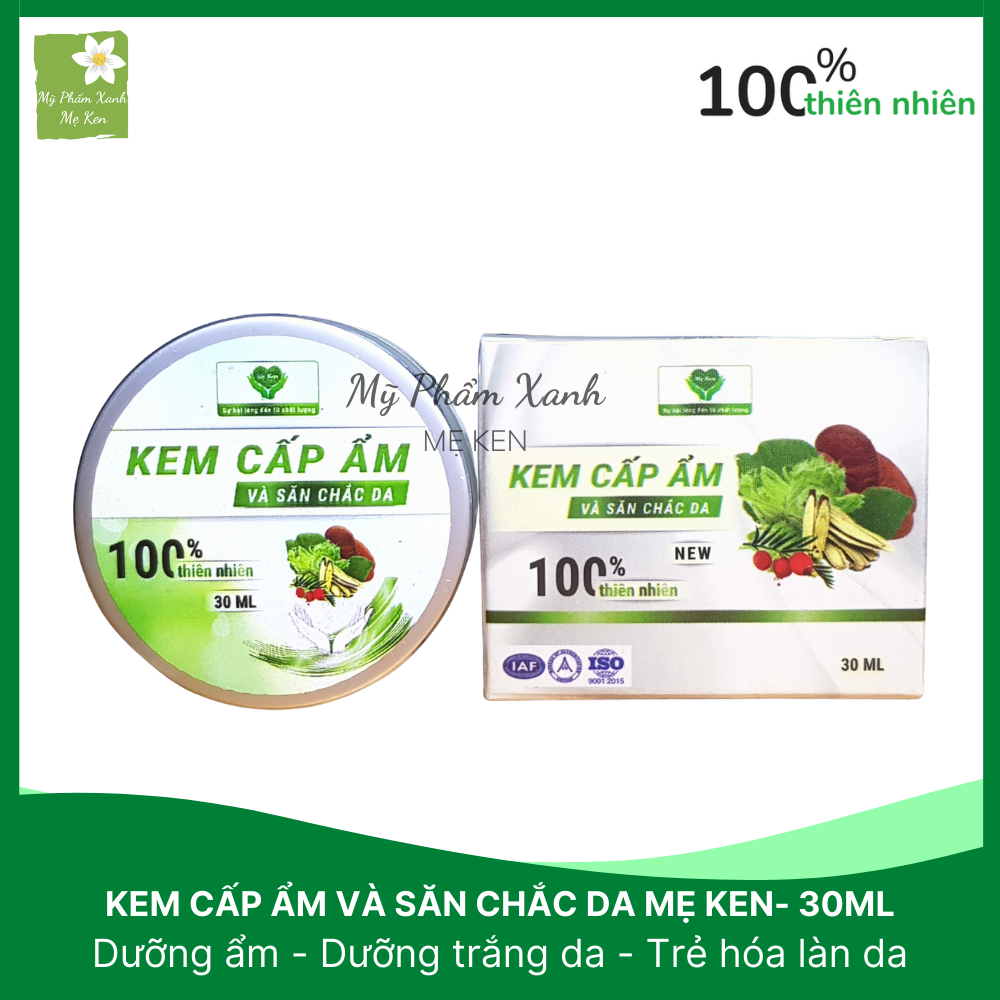 Kem cấp ẩm và săn chắc da Mẹ Ken Dưỡng ẩm da, ngăn ngừa lão hóa da, da mịn màng, sáng khỏe, trẻ hóa làn da – 30ml