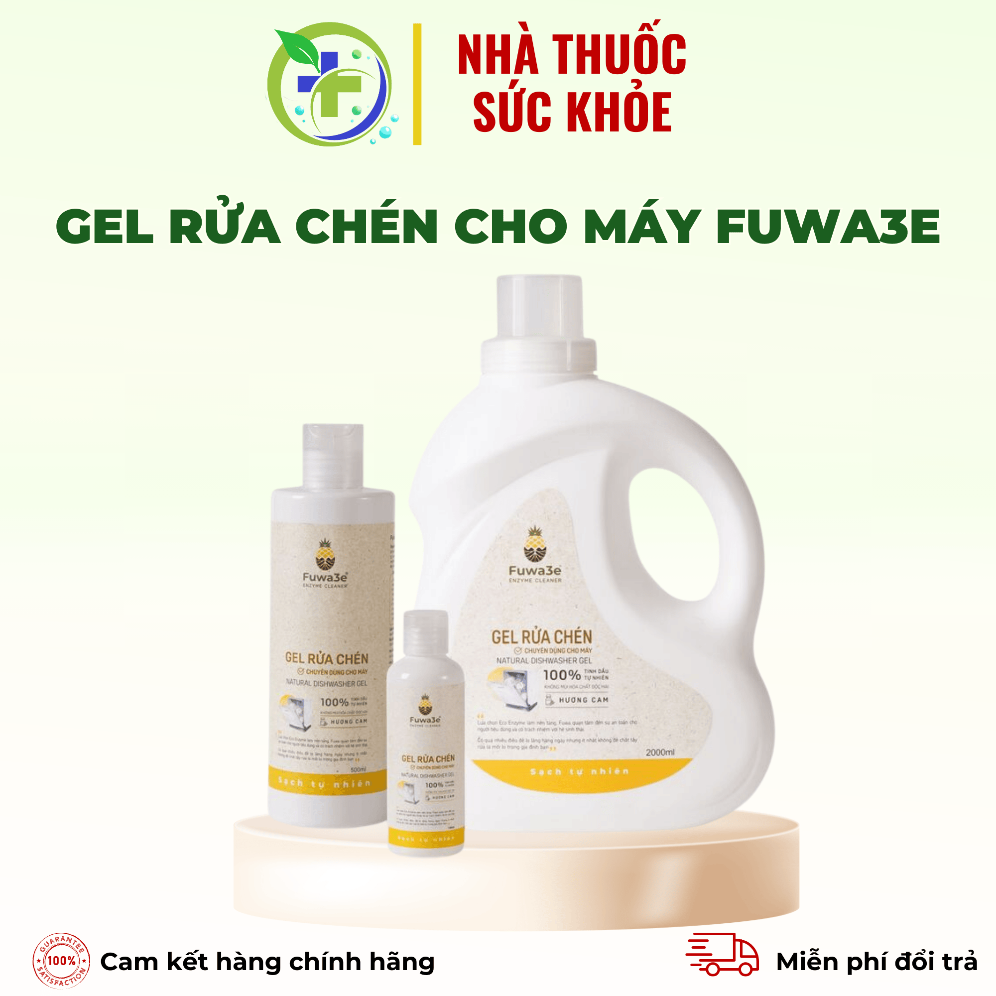 Dishwashing Liquid for Fuwa3E Dishwashers - Effective Cleaning, Deodorizing, Safe and Benign