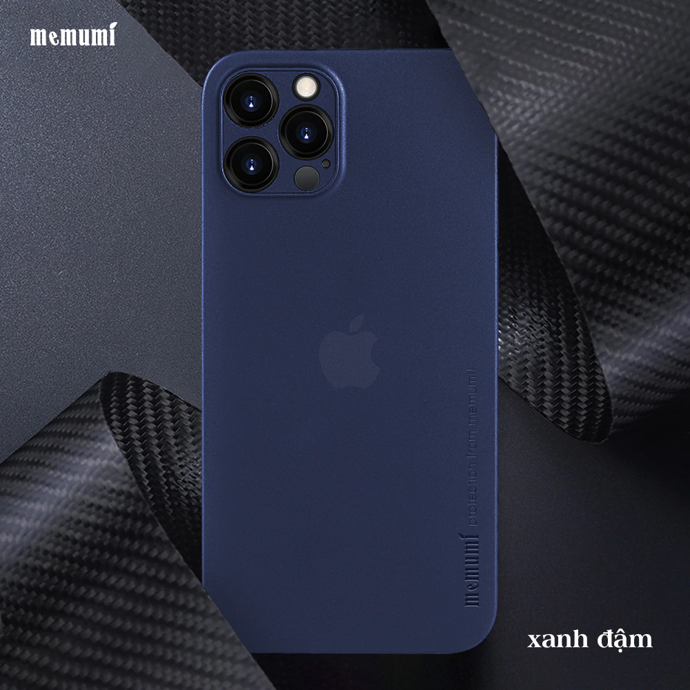 Ốp lưng nhám mờ chống bám vân tay iPhone 12/ 12 Pro/ 12 Pro Max hiệu Memumi