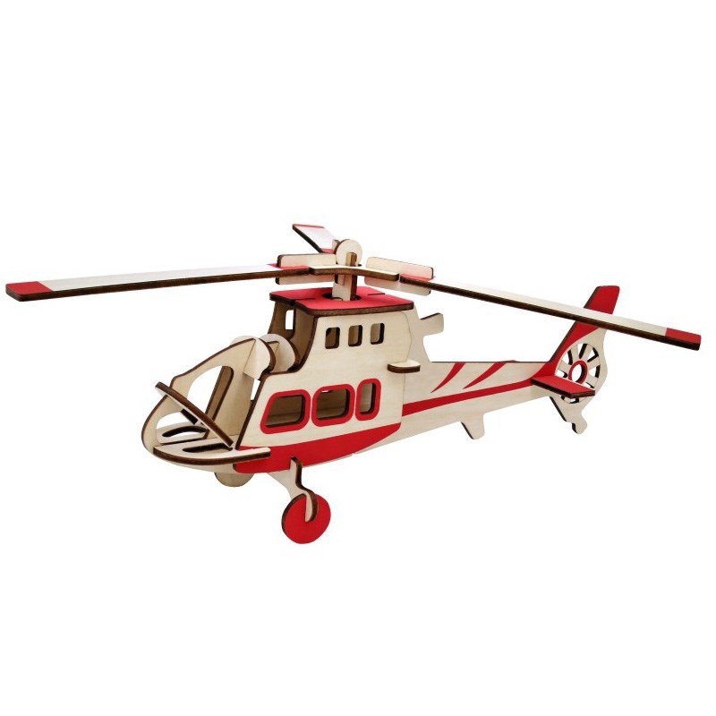 [HCM]Mô hình lắp ghép gỗ 3D máy bay fighter plane- 24 mảnh ghép-cắt laser