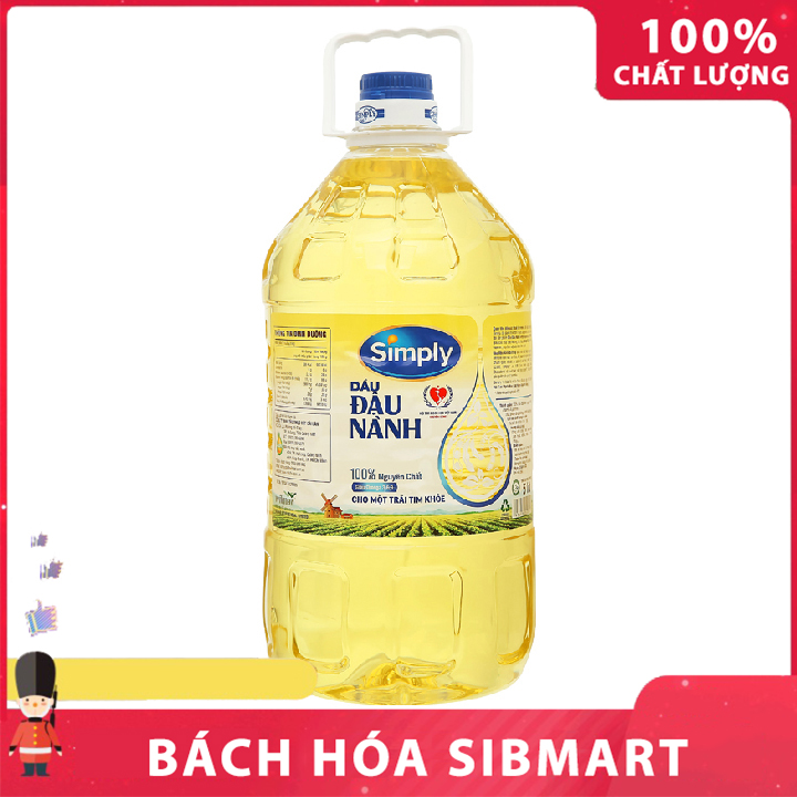 Dầu Đậu Nành Simply 5L - Bách Hóa SibMart - SA0014