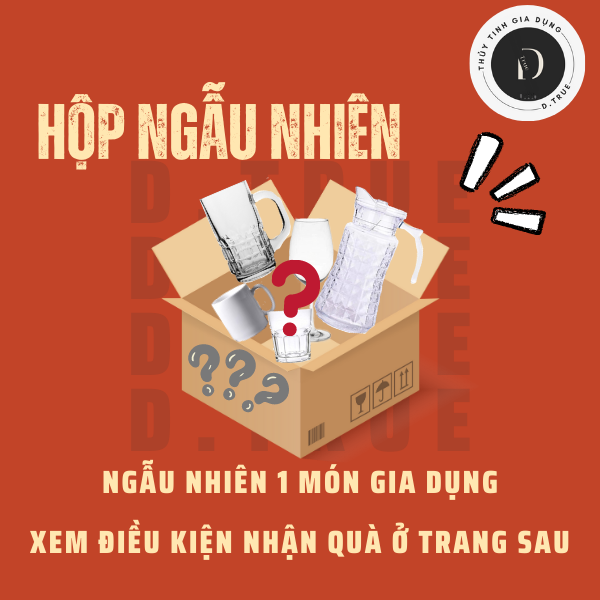 Hộp ngẫu nhiên 1 món thủy tinh gia dụng