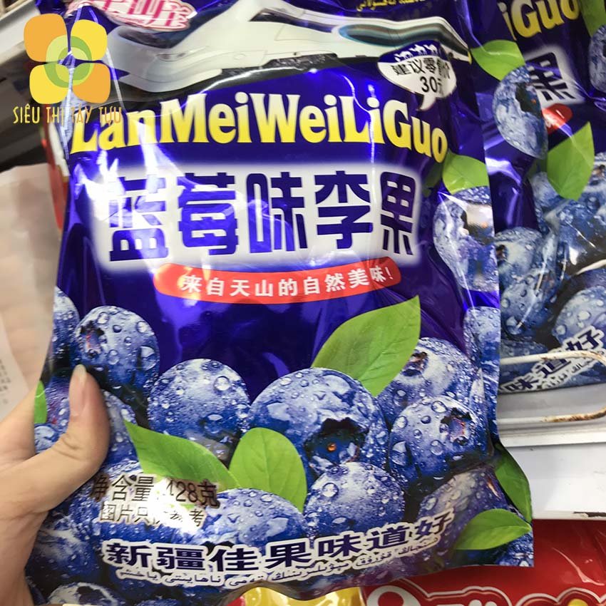 Gói ô mai, mứt quả Việt quất sấy siêu ngon