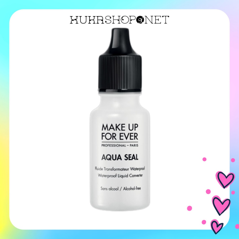 Dung dịch make up for ever aqua seal - dung dịch trộn phấn nền pha nền chống nước cho lớp trang điểm