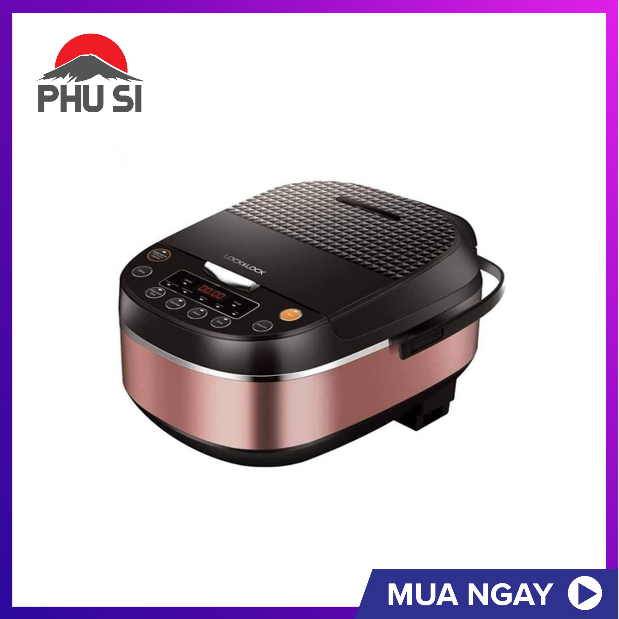 Nồi cơm điện Lock&Lock EJR-316BLK