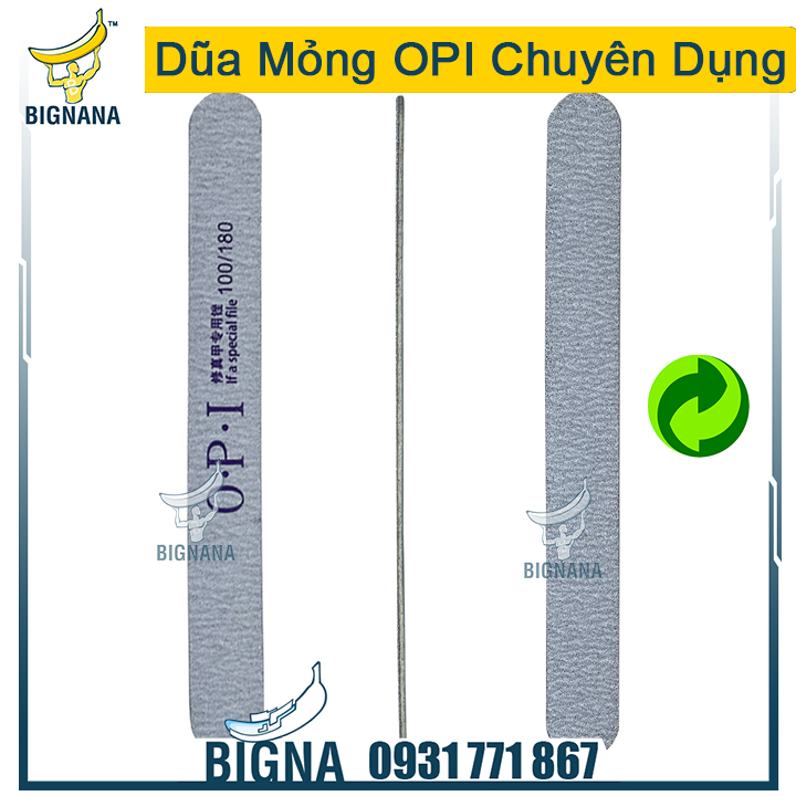 Dũa mỏng opi, dũa móng opi phá bột cao cấp, dũa móng tay chuyên dụng