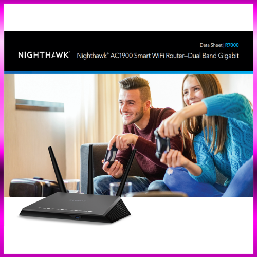 Bộ phát wifi✅router wifi✅bộ định tuyến không dây netgear nighthawk r7000 ac1900
