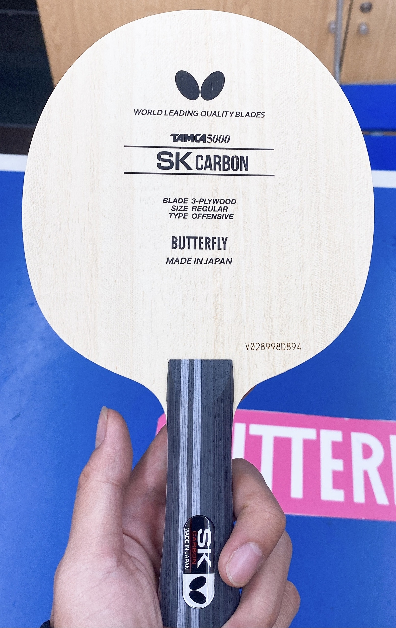 Cốt Vợt Bóng Bàn SK Carbon Chính Hãng Butterfly