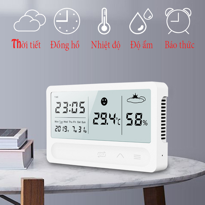 Thiết bị đo độ ẩm tốt nhat nhiệt kế ẩm moaz bébé mb016 nhiệt kế đo nhiệt độ phòng và độ ẩm đa năng moaz bébé mb016 đo nhiệt độ độ ẩm…an toàn với bé nhanh - chính xác tuyệt đối.