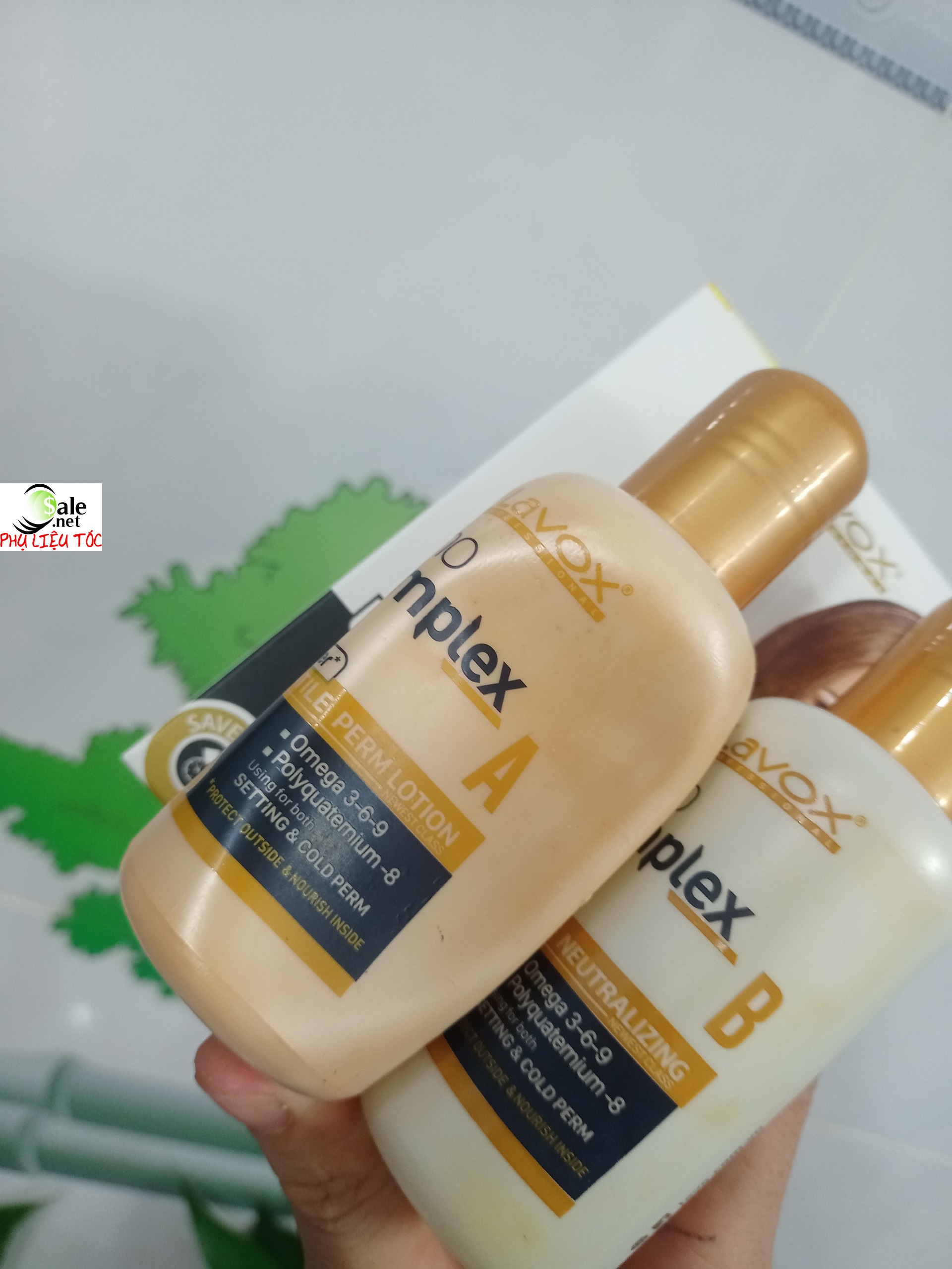 Uốn lạnh dùng cho uốn tóc tại nhà Lavox nano Complex đa năng