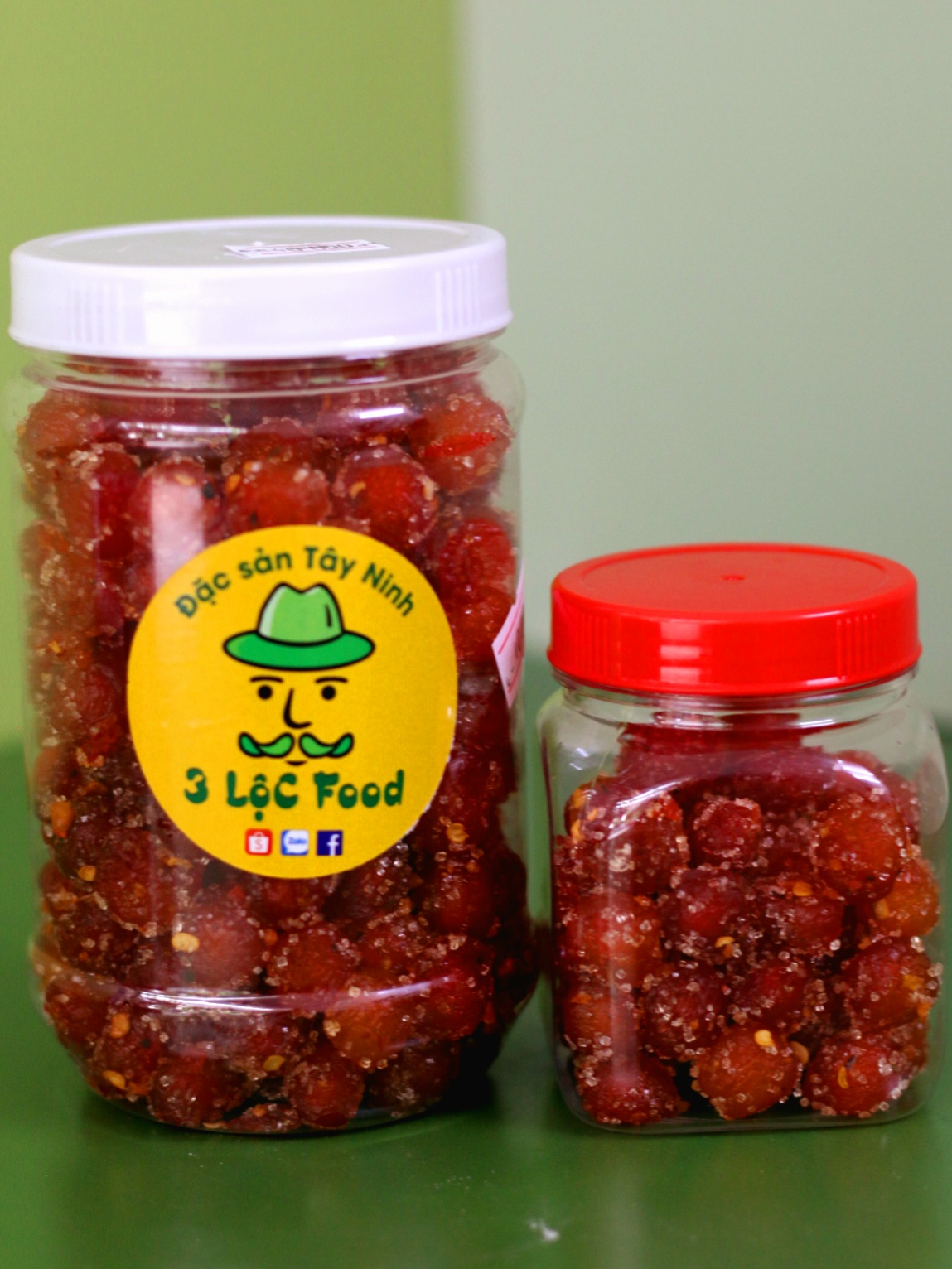 CHÙM RUỘT NGÀO ĐƯỜNG MUỐI ỚT HỦ 400G CHÍNH GỐC TÂY NINH