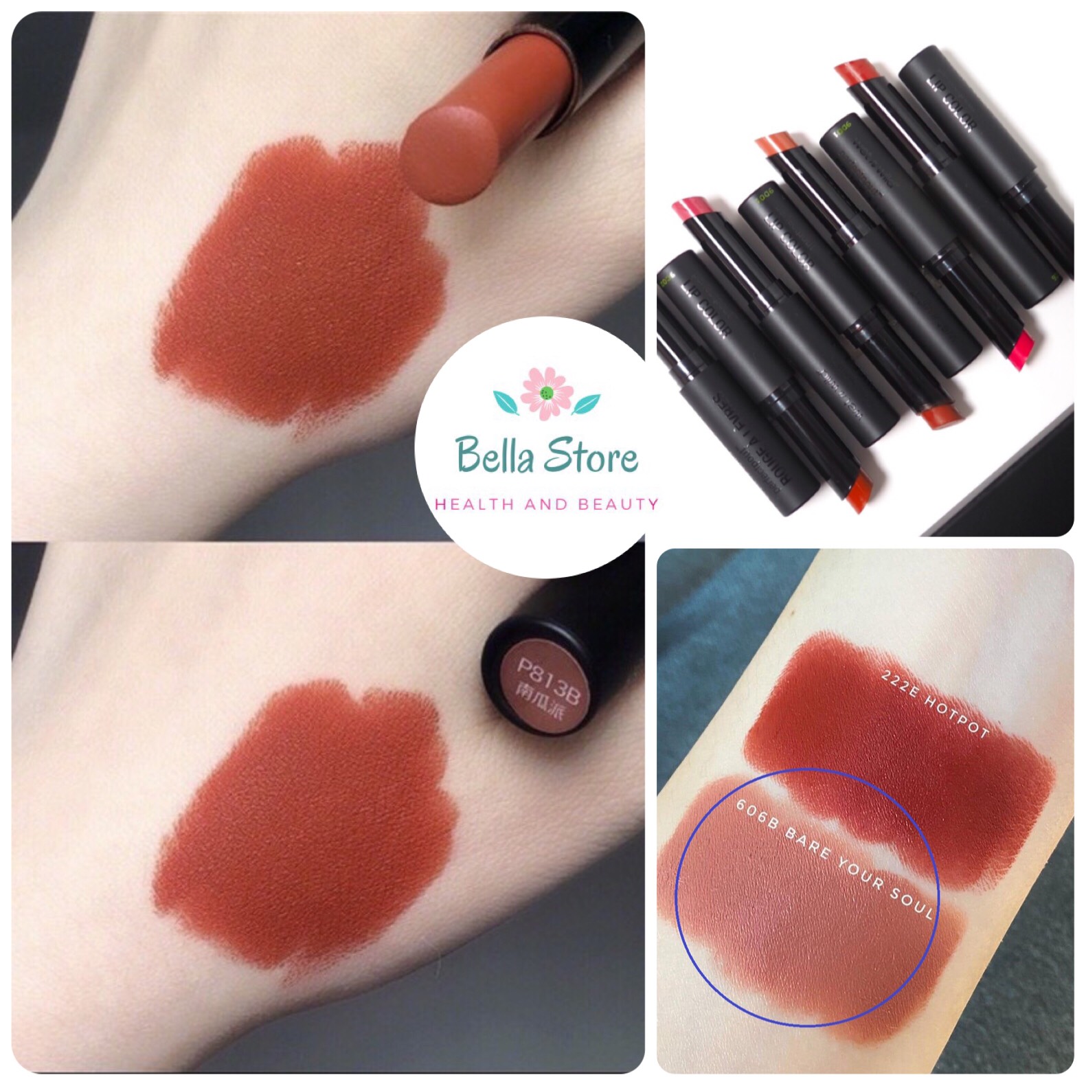 Son Wet n Wild Perfect Pout Lip Color tone cam cháy / hồng nude