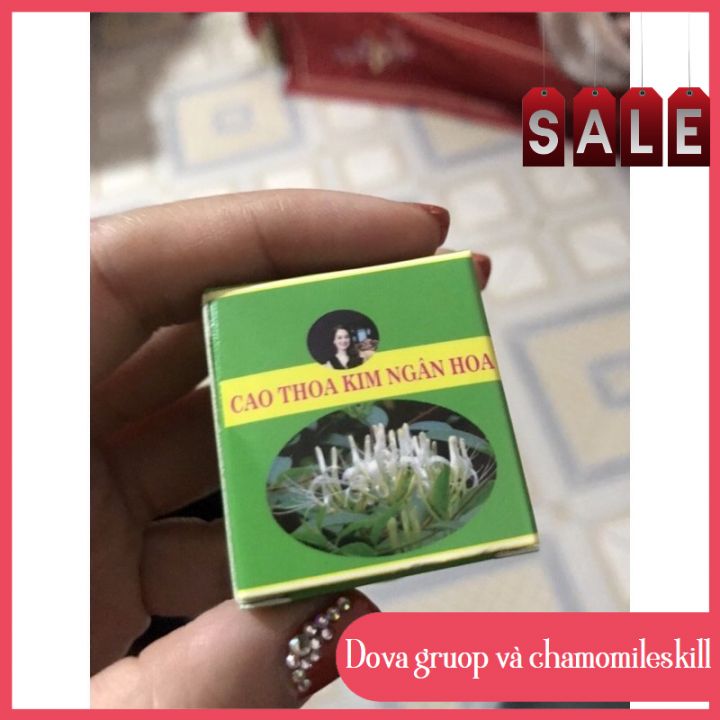 Cao thoa kim ngân hoa hàng chuẩn kèm quà tặng