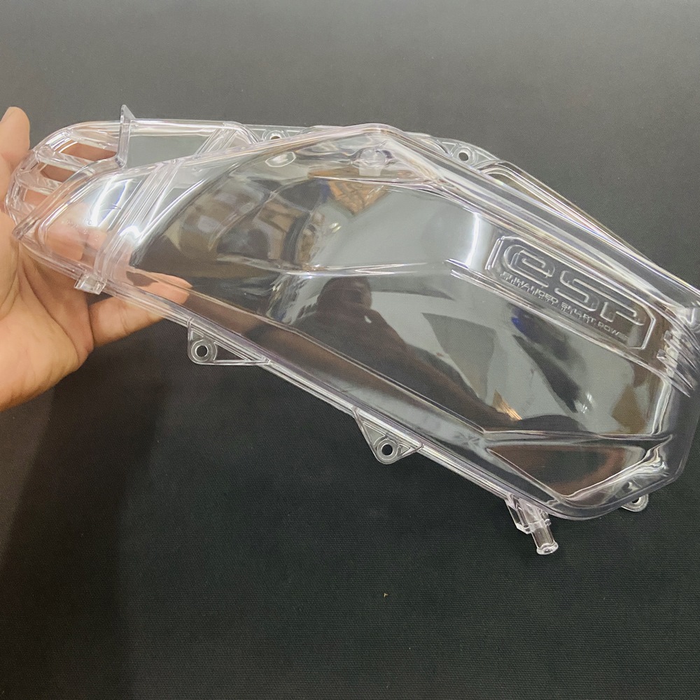 [HCM][SALE SỐC] ỐP LỌC GIÓ HÀNG CAO CẤP TRANG TRÍ SIÊU ĐẸP CHO VARIO CLICK AIR BLADE SH MODE - MÀU BẠC