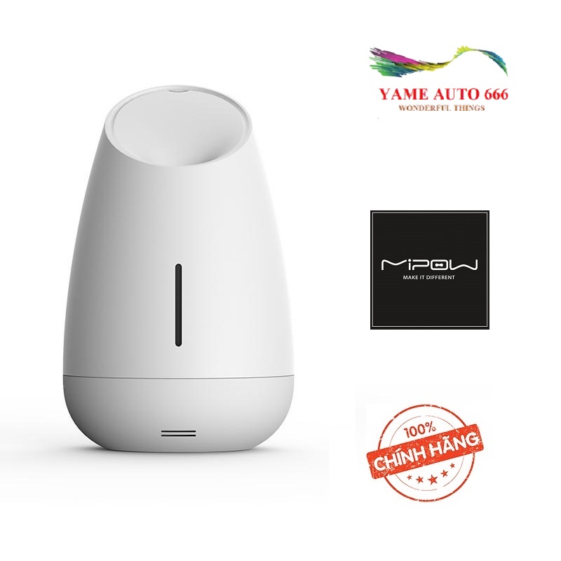 Máy xông tinh dầu mipow vaso 2.0 aroma công nghệ âm thanh thư giãn hàng chính hãng – yame auto666